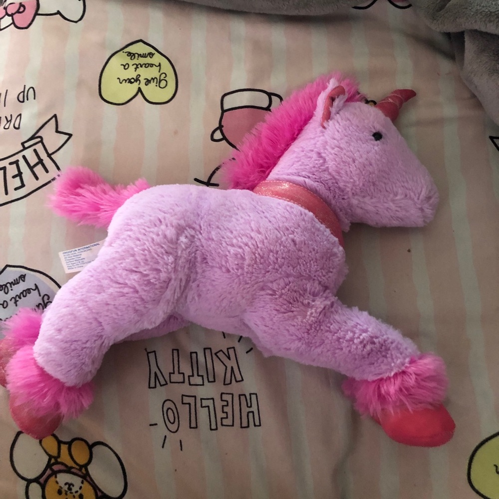Purple with Pink Hair Unicorn